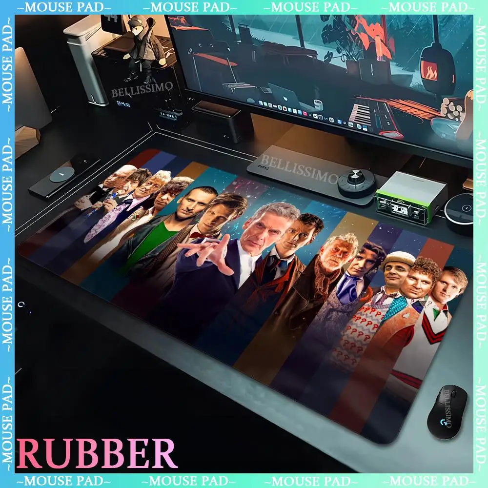 

Mouse Pad New products Cute desktop accessories Rubber anti-skid pads DIY gaming computer Oversized Doctor_Who