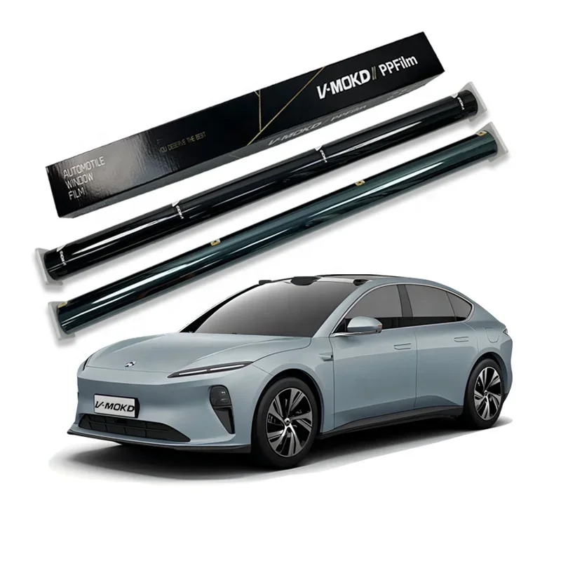 

4mil Thick Safety Explosion-Proof PET Nano Ceramic Car Window Film Anti UV Car Film Factory Supplier Car Solar Window Film