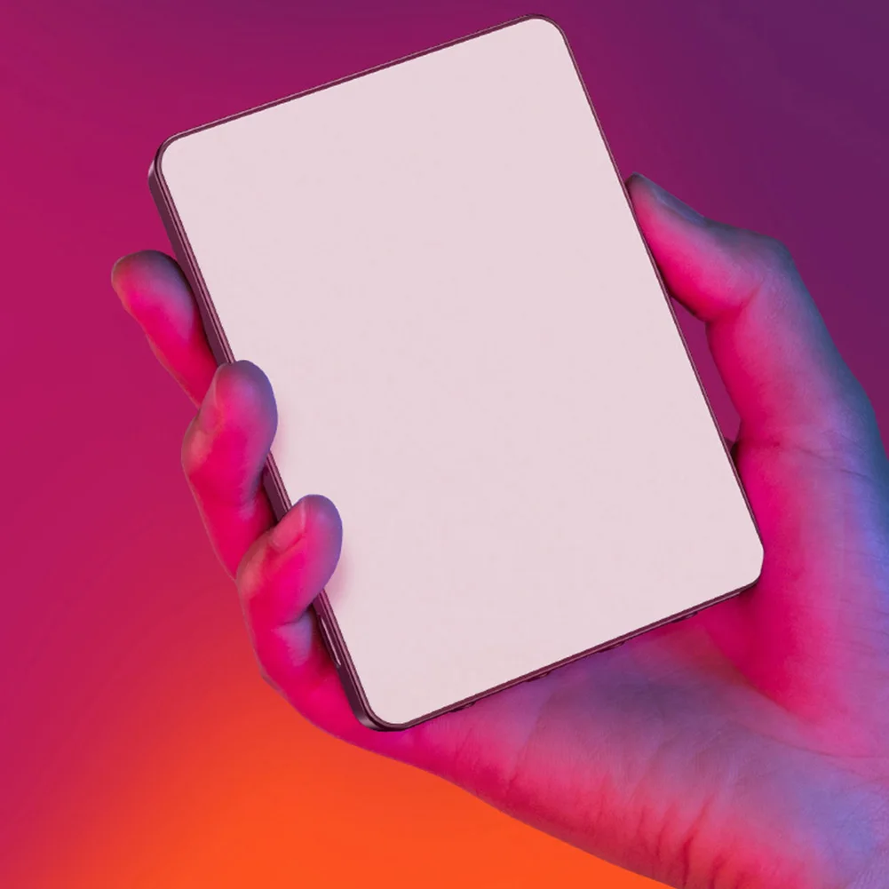 3000-9900K 1500mAh LED الفيديو الضوئي عكس الضوء التصوير ملء في مصباح نوع C قابلة للشحن RGB كاميرا LED مصباح لوح للفيديو