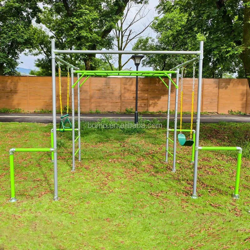Zoshine الأطفال القرد بار معدا - مراجعة Kids Outdoor Treehouse وسعره