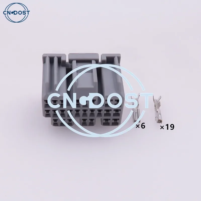 

1 Set 25 Pin AC Assembly Auto Cable Harness Plug Plastic Housing Unsealed Hybrid Connector Auto Wire Socket 179679-6