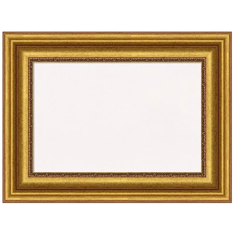 

Белая пробковая доска для стен 18x24, доска для заметок с золотой рамкой, маленькая пробковая доска для офиса, декор для дома, традиционная пробковая доска для организации пространства