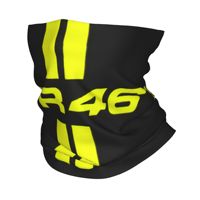 Custom Motor-Gp 46 Rossies-Race Neck Gaiter Men Women Windproof Winter Motorcycle Bandana Scarf for Cycling