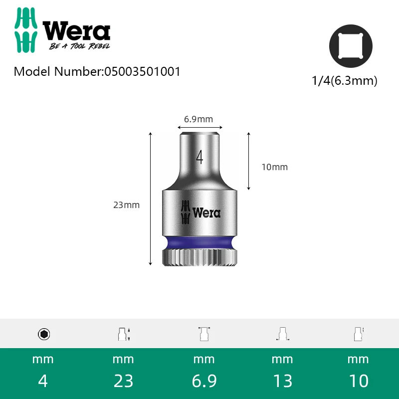 WERA Zyklop 8790 HMA 1/4\