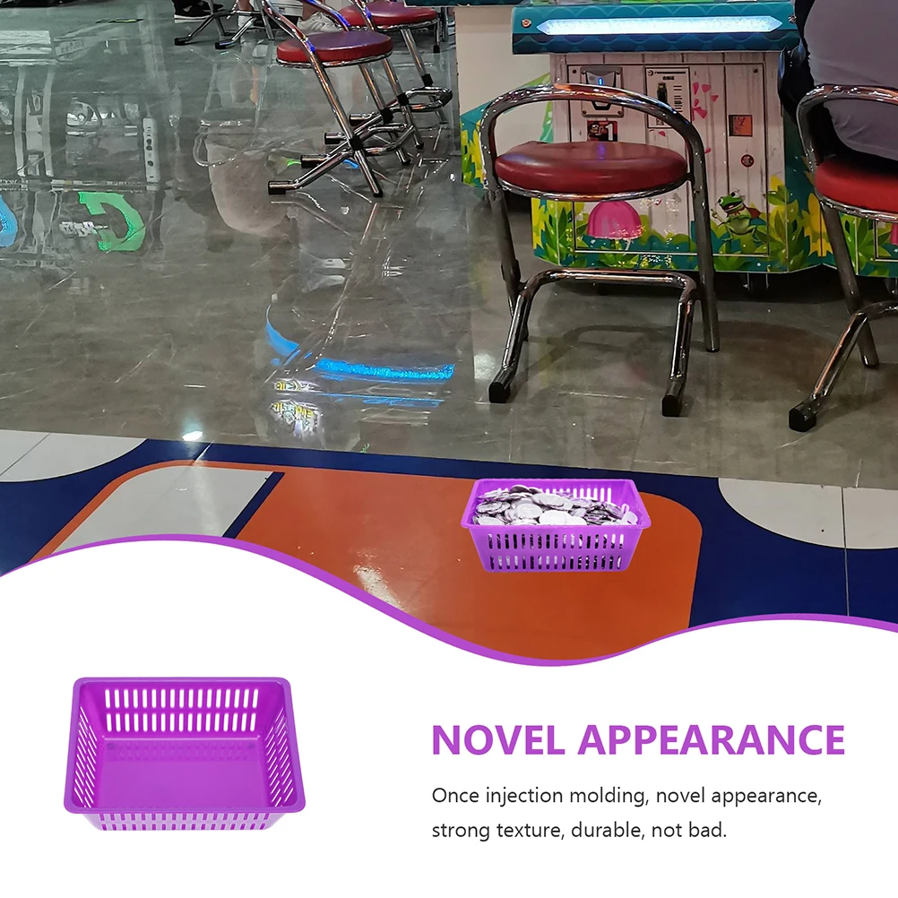 

8 Pcs Storage Baskets Coin for Organizing Plastic Desktop Container Play Center Bins