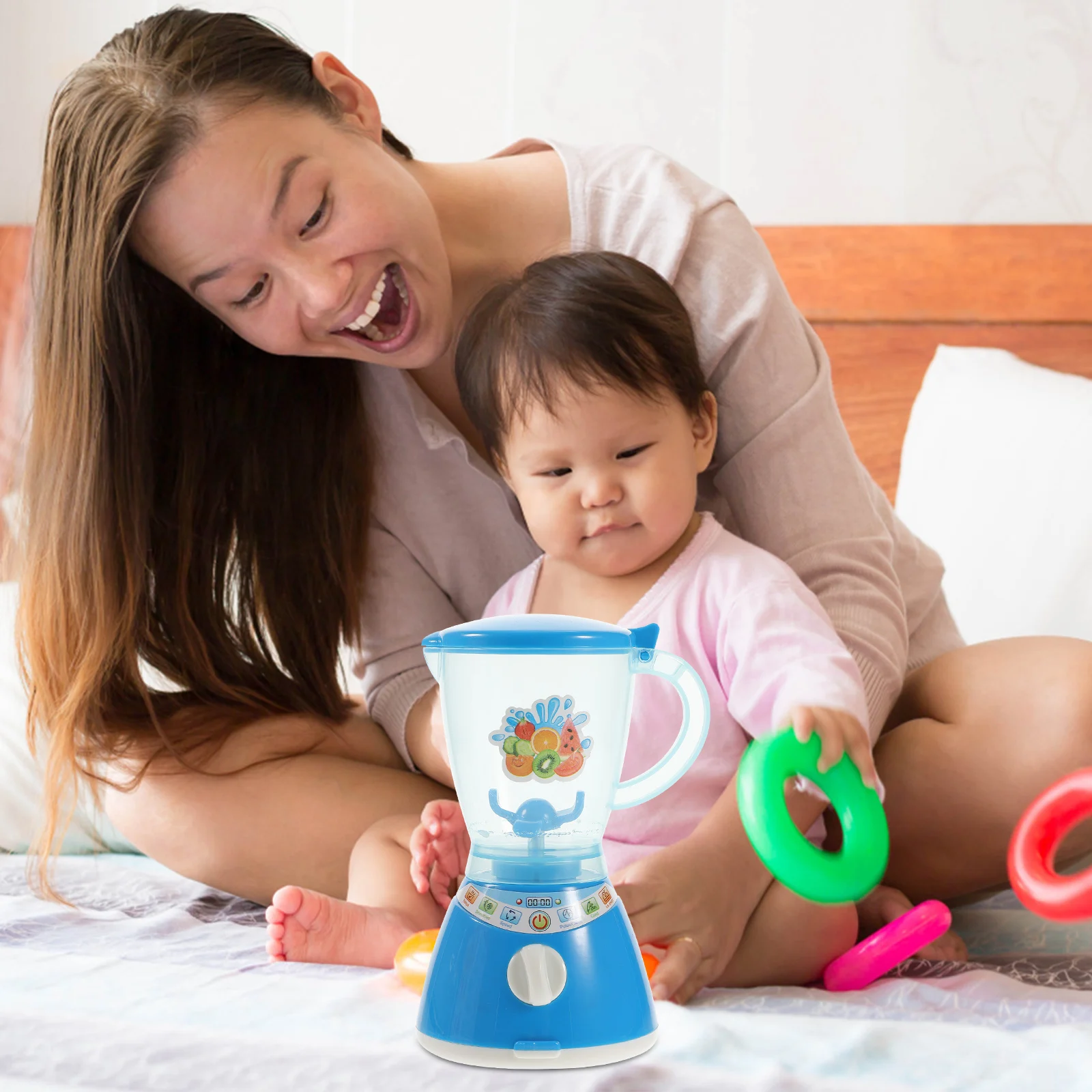 

1Pcs Simulation Mini High Speeds Blender Child Appliance Playhouse Supply Educational Plaything Kids Birthday Gift Fun Learning