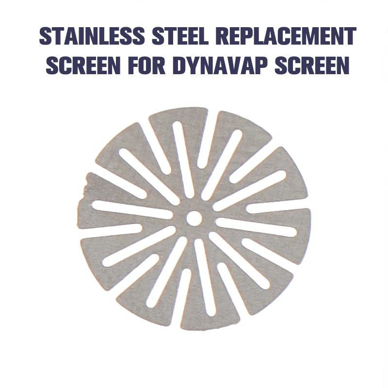 

Stainless Steel Replacement Screen CCD Circumferential Compression Diffuser Accessory For Dynavap Screens Filter Mesh