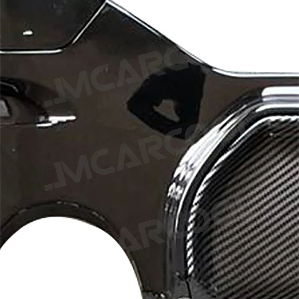 

ABS Rear Bumper Diffuser Lip for BMW 1 Series F20 M Sport M135i M140i 2015- 2018 Rear Lip Spoiler OO- Car Styling