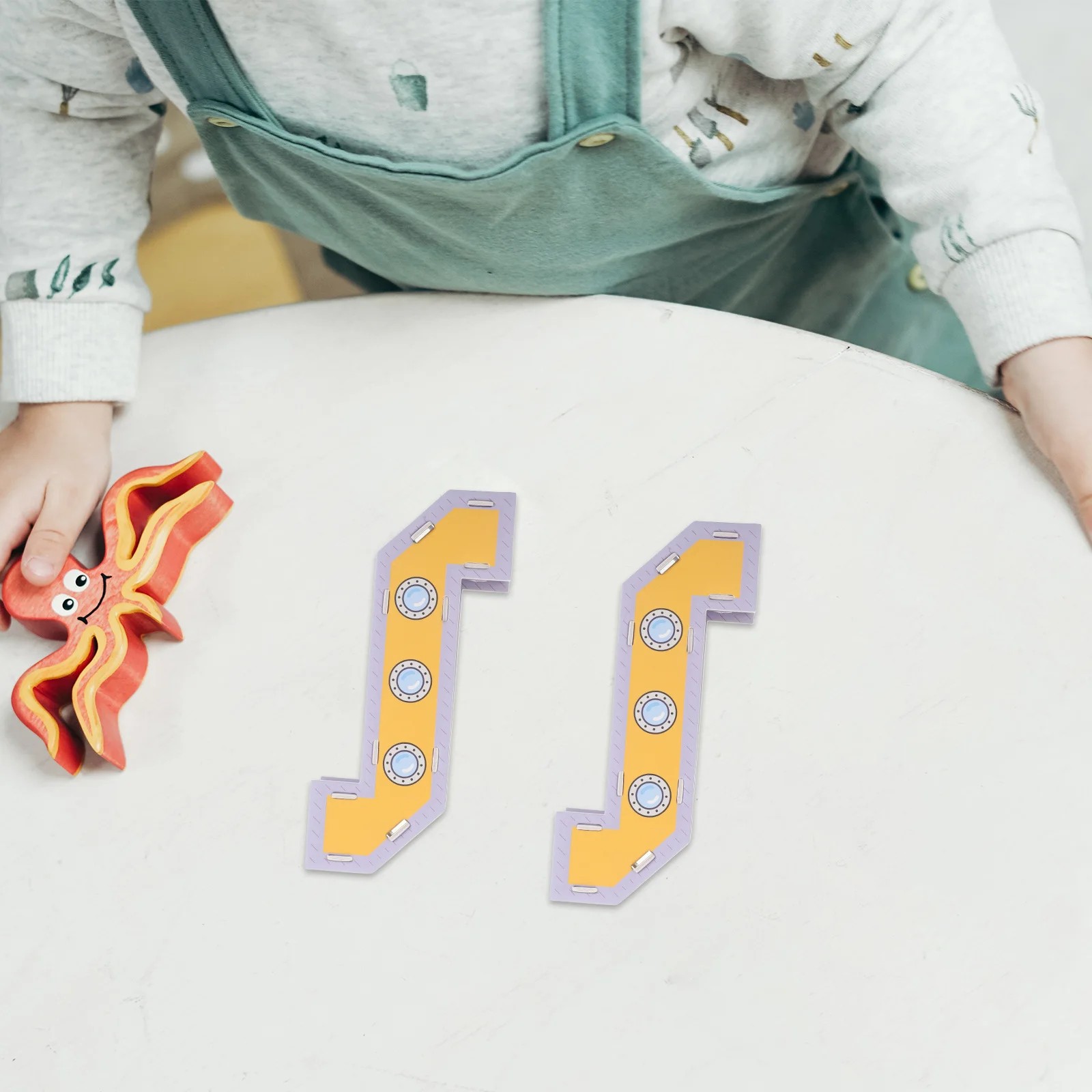 2 pçs kit de haste periscópio destacável para crianças exploração científica física aprendizagem conjunto educacional caleidoscópio crianças