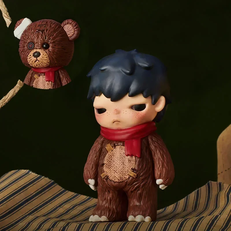 

POPMART Hirono Shelter Series слепая коробка игрушки мультяшная модель коробка-сюрприз Mystery Box Kawaii аниме фигурка домашний декор Deskto