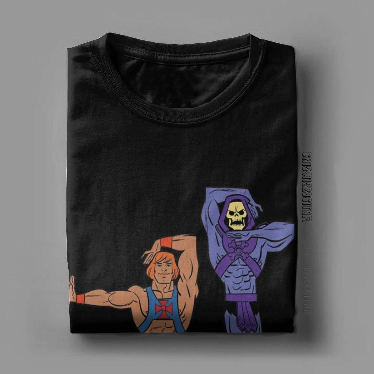 Masters Of The Universe Men\'s T Shirts He-Man Awesome Tees Classic Short Sleeve Round Neck T-Shirts Cotton Gift Clothing