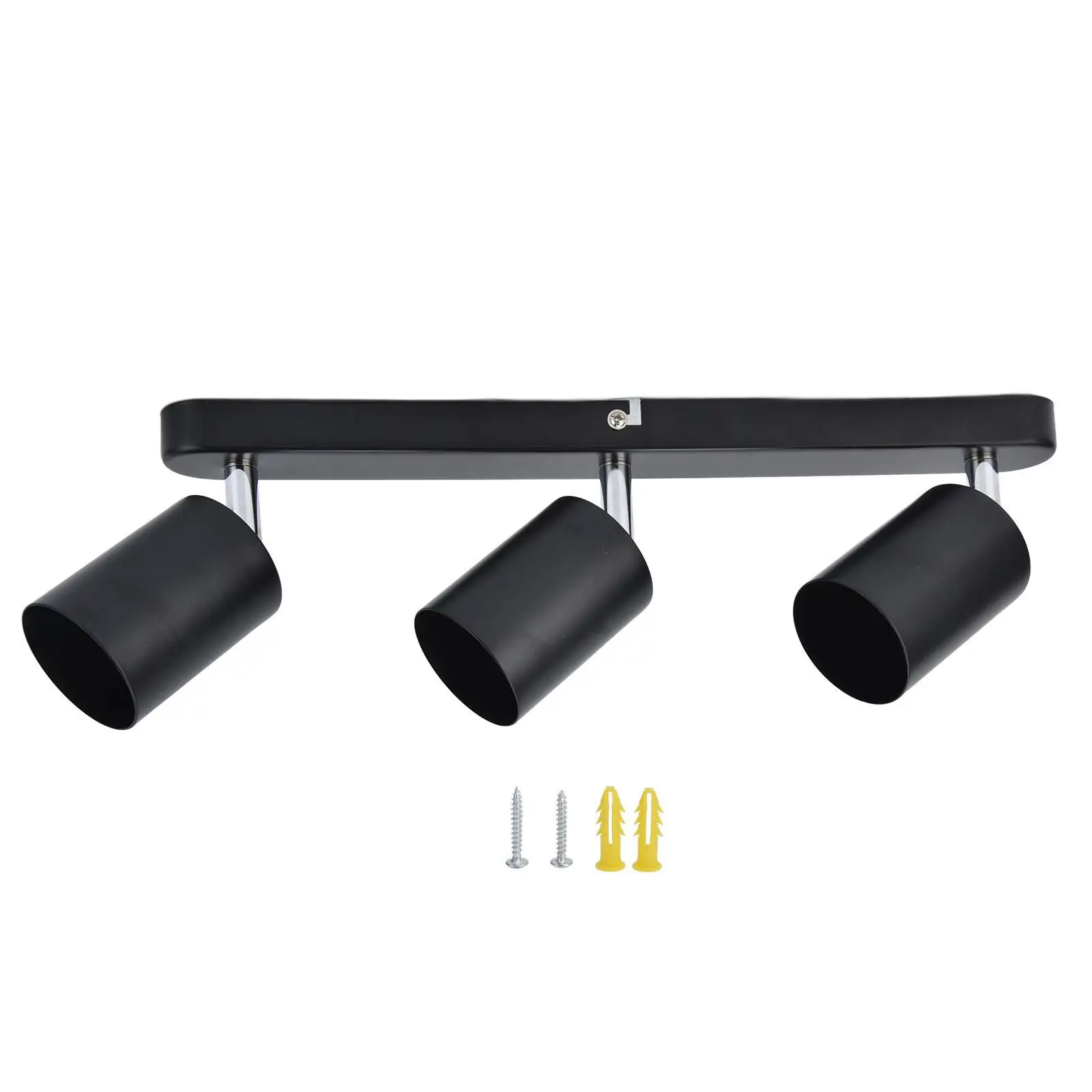 

3-Head Ceiling Lamp Holder with Excellent Heat Dissipation - Versatile Light Base Kit for restaurant , for bedroom & for office