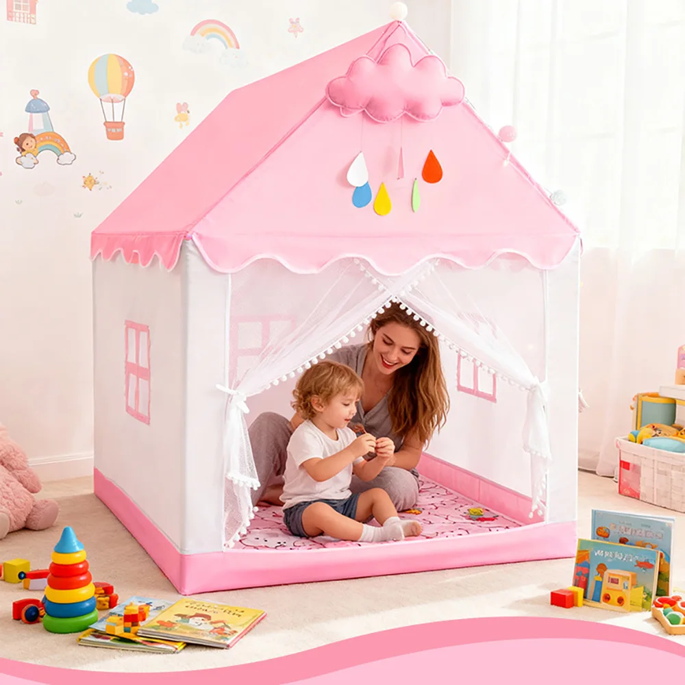 Children's Tents For Boys And Girls Princess Castle Playhouse Indoor Outdoor Children's Toy House for Toddlers Tent Gift