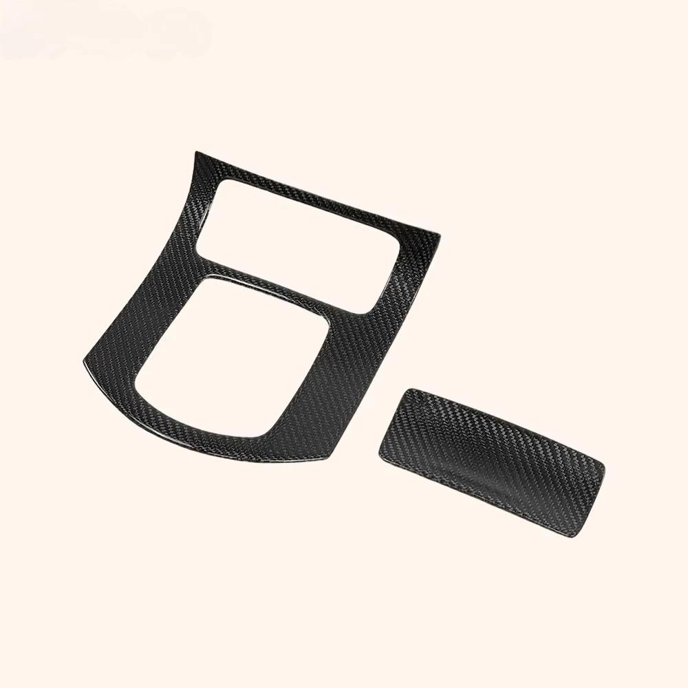 For Infiniti G35 G37 Sedan 07-13 KZ Style Carbon Fiber Gear Surround Cover 2pcs