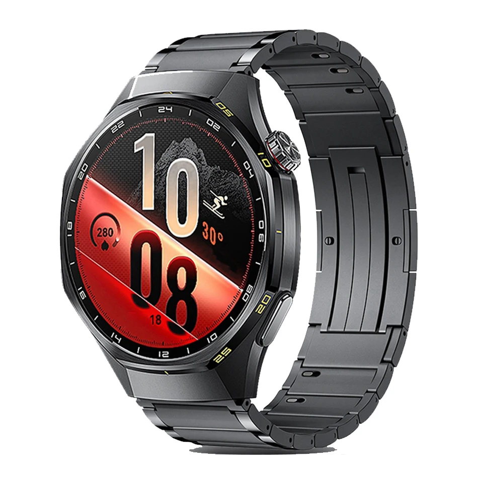 Całkowicie tytanowy pasek do Samsung Galaxy Watch 9 8 Ultra 2 2026 47mm Classic 40/44/46mm Huawei Watch GT 7/6/5 Pro Lekkie paski — zdjęcie produktu 7