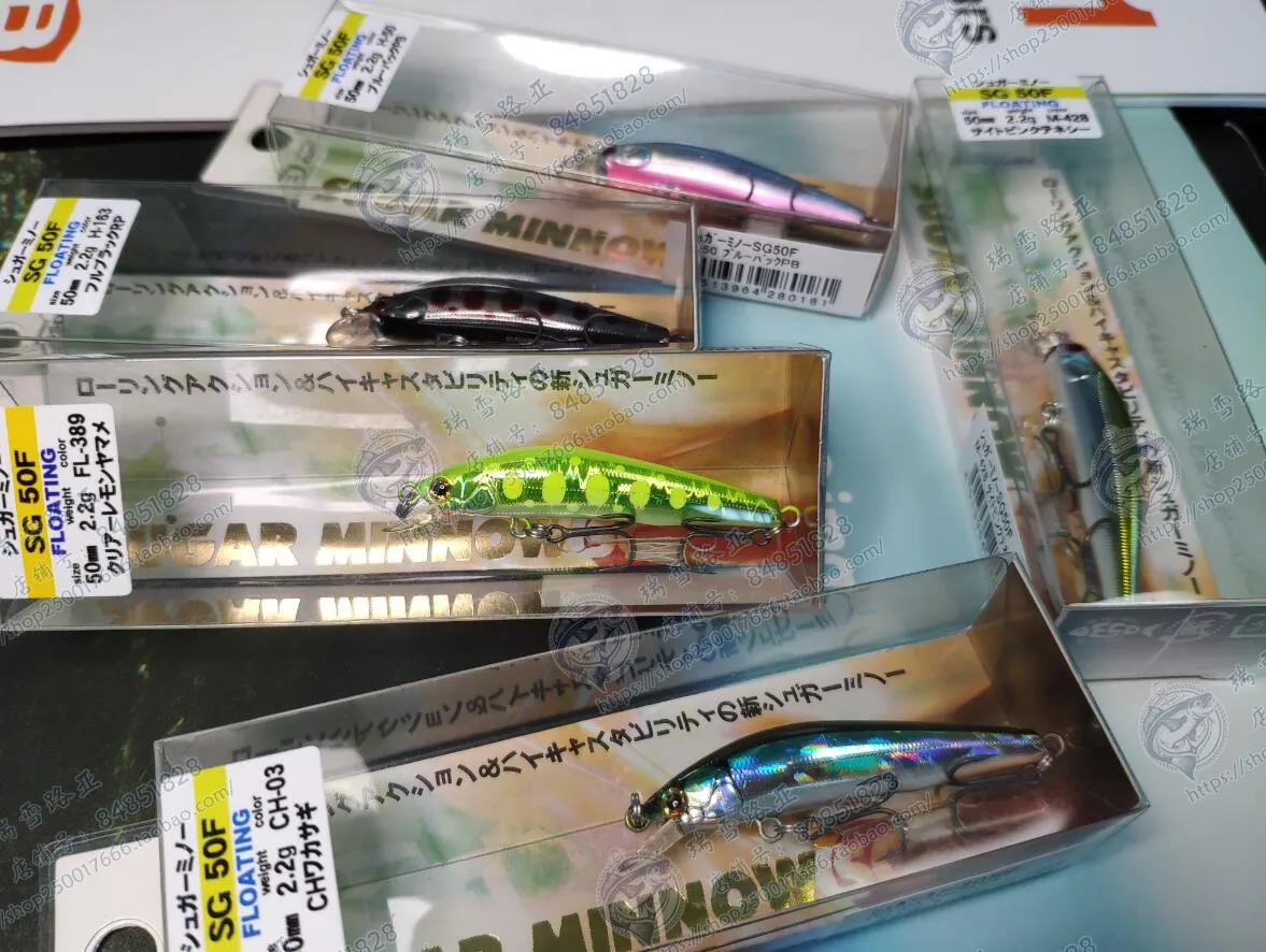 

Japan Imported BASSDAY SG 50F Floating Mino 2.2g Micro-objects To Throw The Bait of Qingshao Road In The Stream.