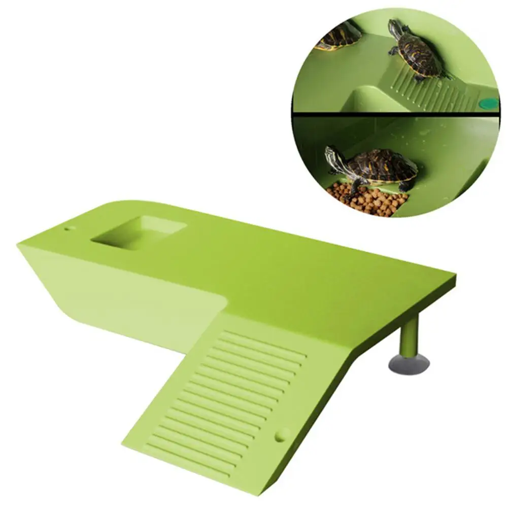 Water and Land Slope Box Feeding Climbing Platform Pet Turtle Frog Hamster Cage Scorpion Lizard Spider Breeding Box Accessories