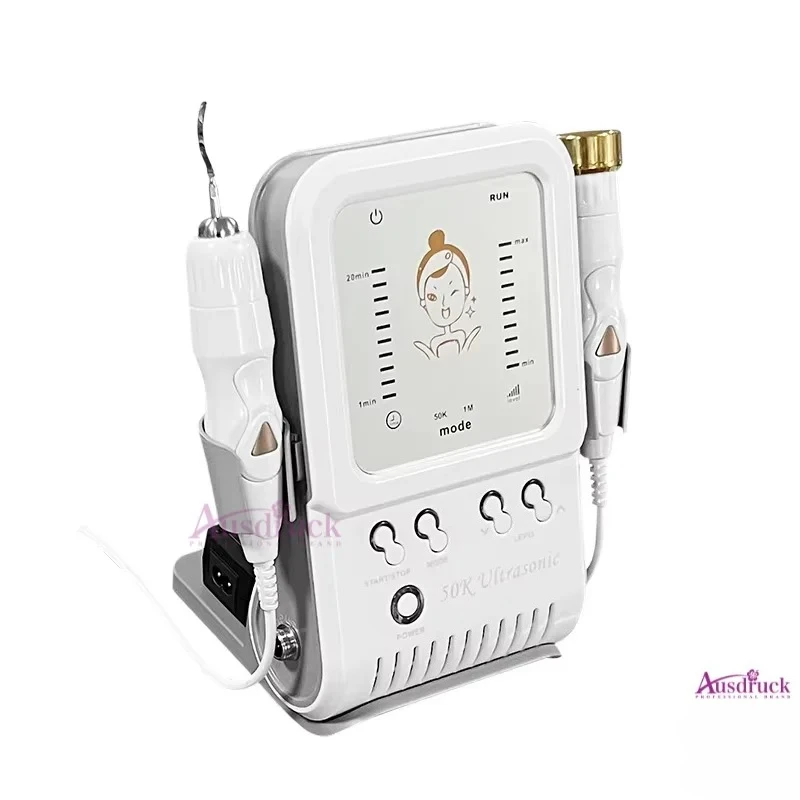 50K Ultrasonic Skin Scrubber Facial Machine Deep Cleansing Pore Care Beauty Device