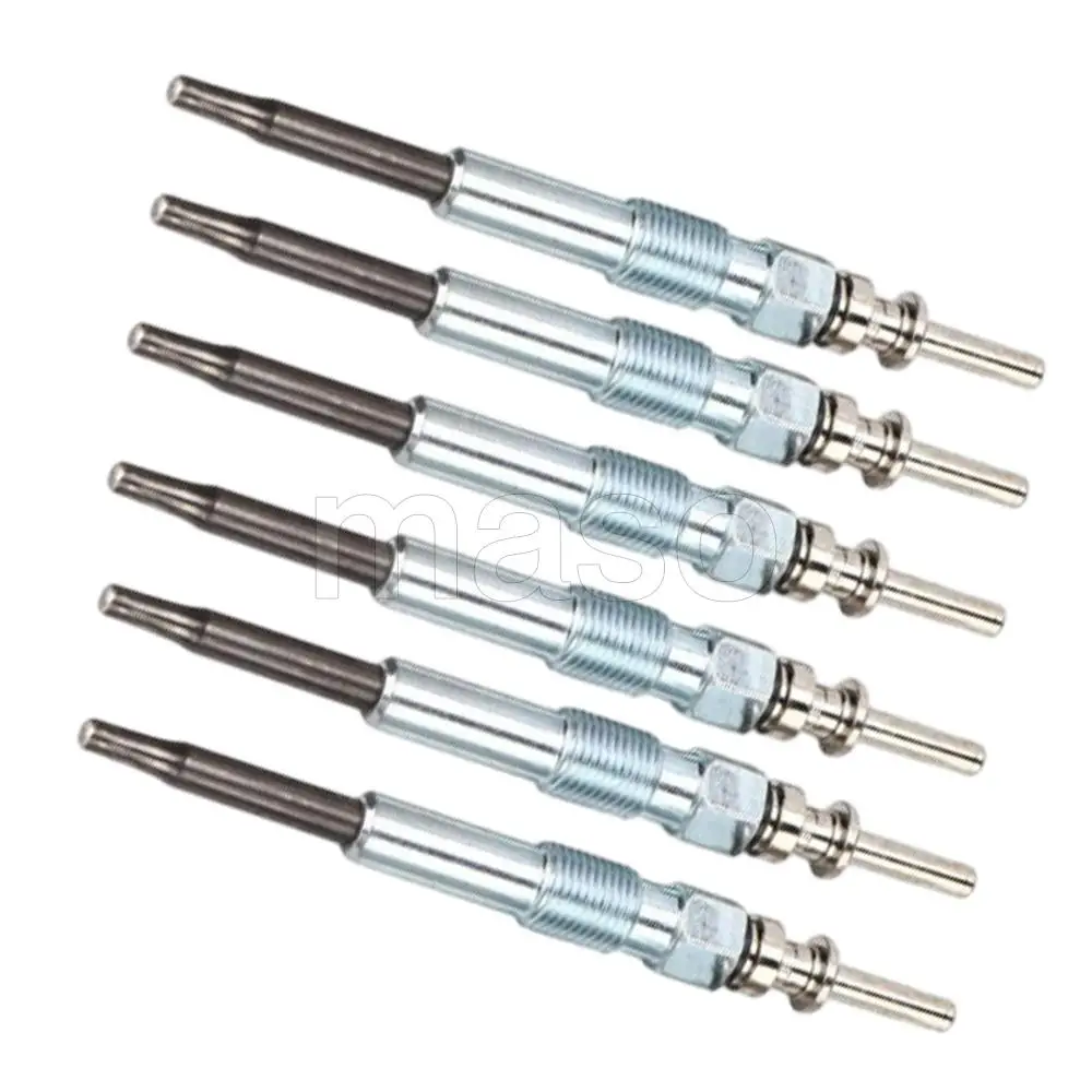 6 قطعة محرك الديزل توهج التوصيل 0250402002 12237786869 لسيارات BMW 1 3 5 6 7 سلسلة E81 E46 E60 E61 E63 E90 X3 X5 X6 E53 E70 #5