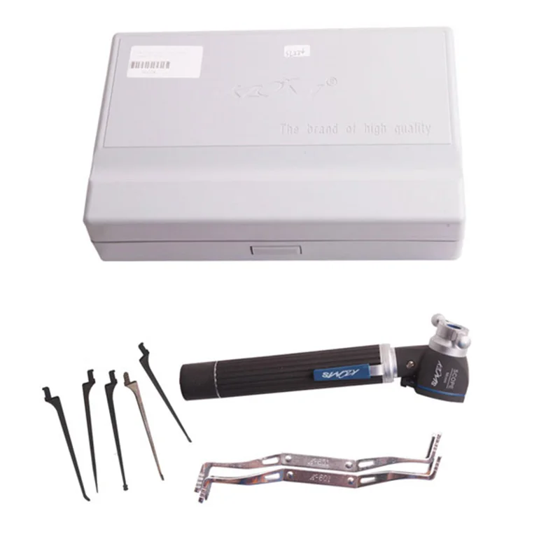 KLOM Scope Oksmith Tools Multiuso Auto ock Pick Scope Eagle Eye Zoom con aghi Oksmith. Multiutensile Affidabile ocksmit