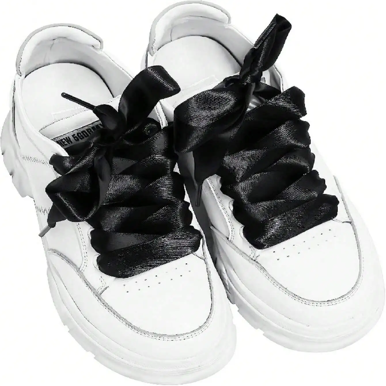 

Плоские атласные шнурки для обуви, широкие шнурки для кроссовок, скейт-ботинок, спортивной и повседневной обуви