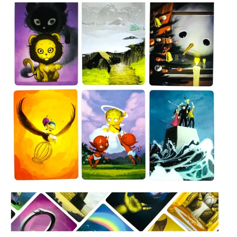 Jeux de société Cartes familiales Edition Deck Odyssey Quest Origine Journey Harmonies Daydreams Memórias Révélations Expansion