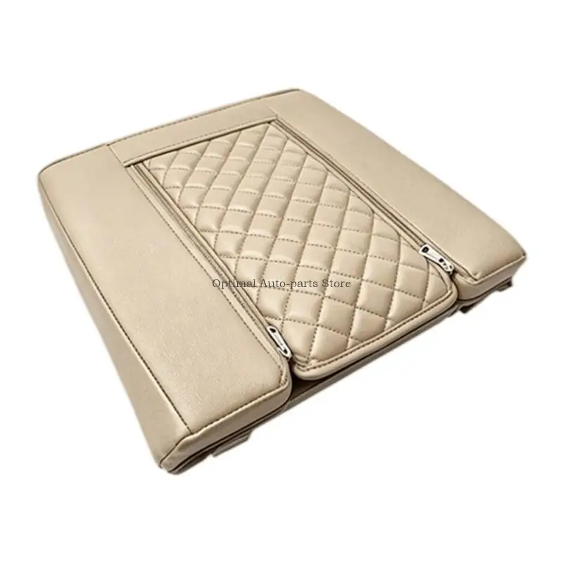  Center Console Armrest Cover with Secure Fastening Closure