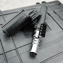 1PC Tactical Windproof Gas Igniter BBQ Camping Metal Butane High Capacity Blowtorch Lighter Outdoor Tools