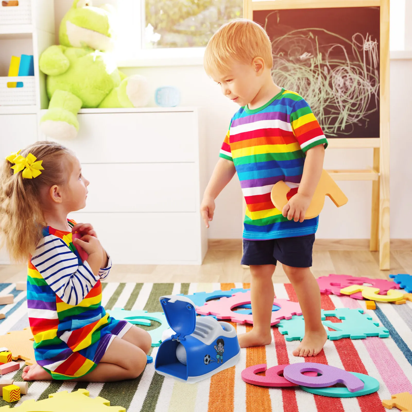 Kids Toys Vehicle - 1Set Baby Catapult Sliding Shoe Car