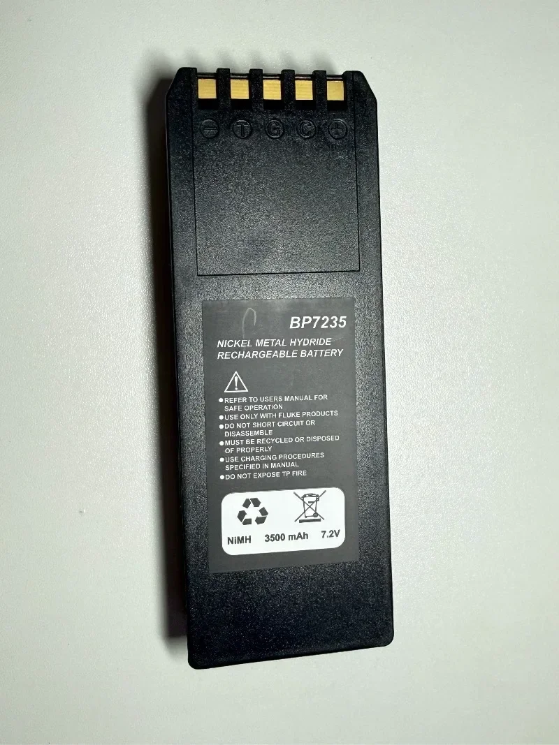 BP7235 7.2V 3500mAh Rechargeable Ni-MH Replacement Battery Compatible with Fluke 700 740 744 Multifunction Process Calibrator