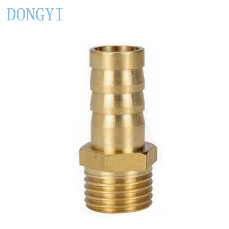 Pneumatic Brass Pipe Fitting Male Connector Joint Pagoda PC PC6 PC8 PC10 PC12 PC14 PC16 PC6/PC8/PC10/PC12-01/02/03/04 PC14-02/03