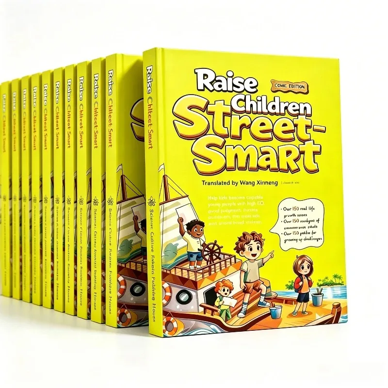 Raise Children Street-Smart English Book, Emotionally Strong Mentally Sharp Courageous Kids For Independent Real-World Decision