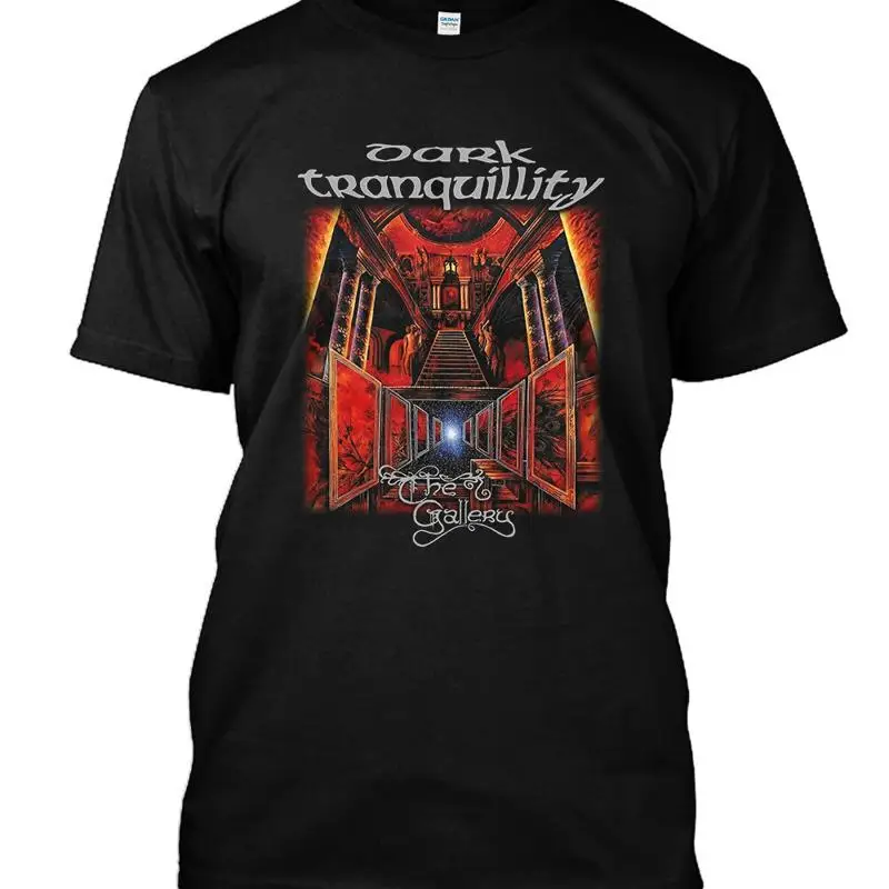 

Ограниченная новая футболка Dark Tranquillity The Gallery 2, мужская и женская, размеры от S до 5Xl