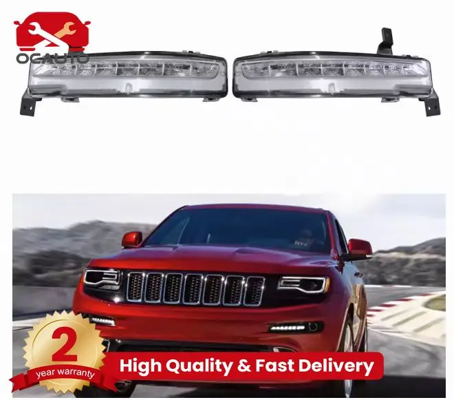 68187874AA 68187875AA 2Pcs Performance LED Daytime Running Light For 2012-16 Jeep Grand Cherokee SRT8