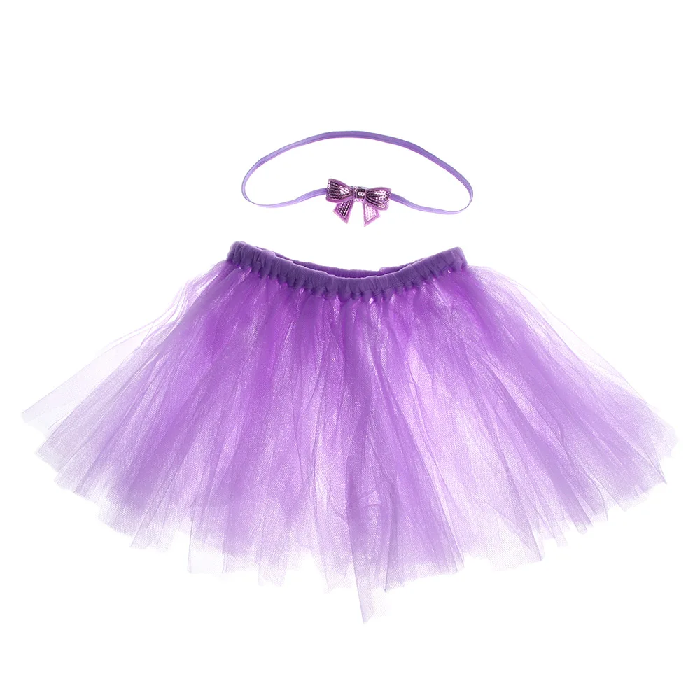 

Комплект модной одежды для фотосессий: пышная юбка-пачка, повязка на голову и ободок для новорожденных