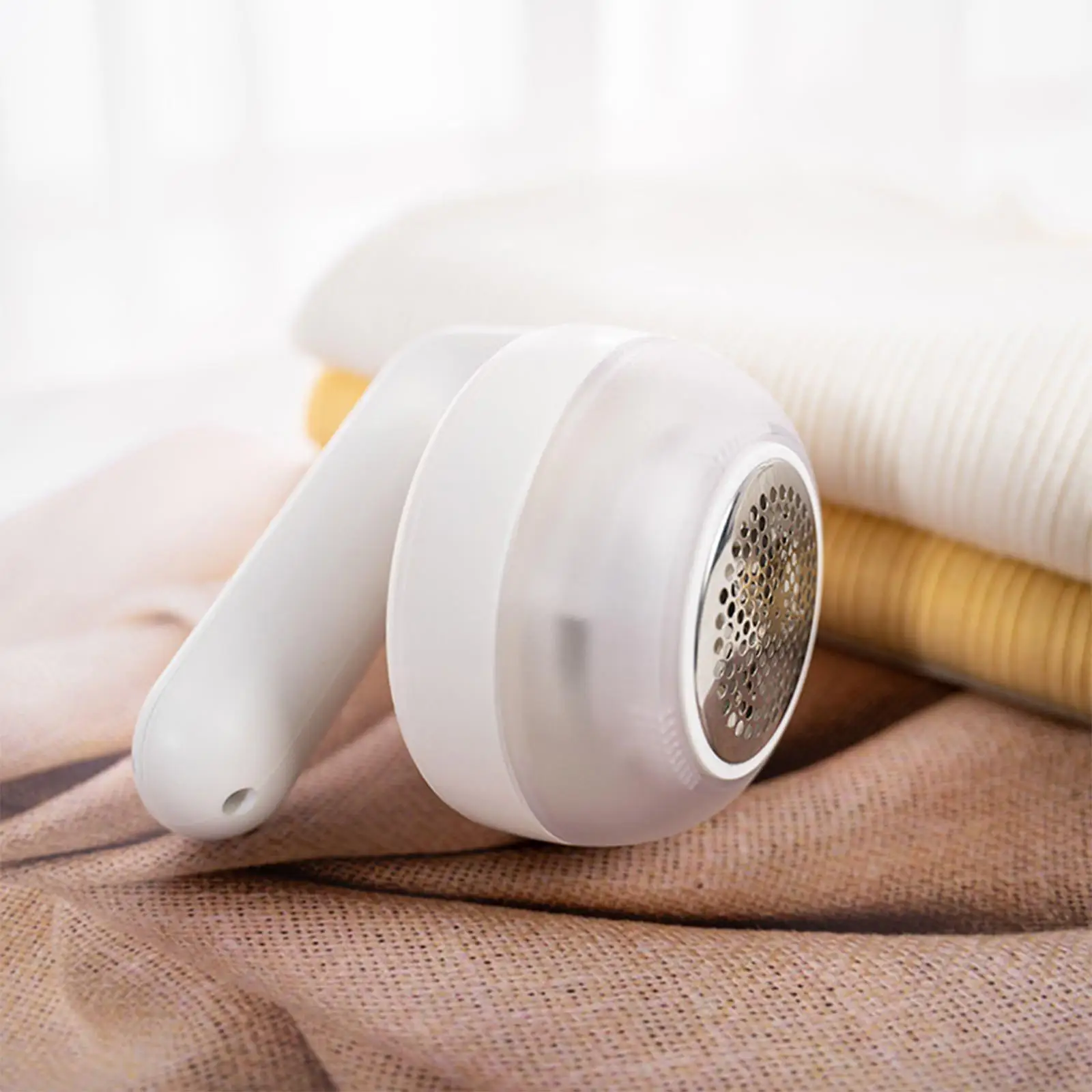 Removedor de pelusa eléctrico, herramienta de eliminación de pelusa inoxidable, afeitadora de pelusa, para fibras sintéticas, ropa, manta, suéter, lana