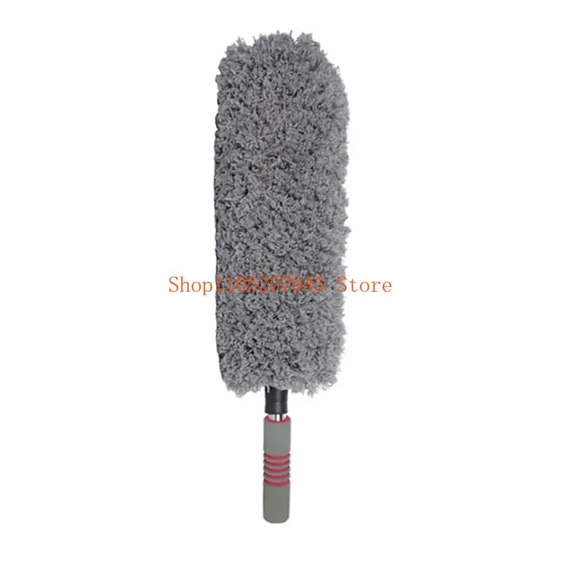 37cd Ergonomic Vehicle Cleaning Tool Lightweight Design Remove Dust Efficiently With Washable Head For Automotive Maintenance