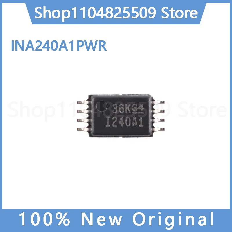(5~30pcs) pcs 100% Original New INA240A1PWR — TSSOP-8, Bidirectional Precision Current Sense Amplifier IC