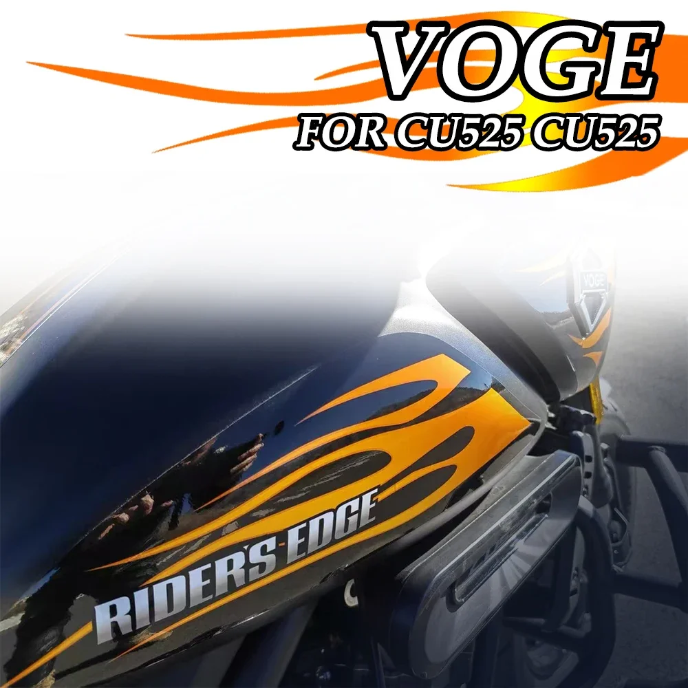 

Retro stickers Modified motorcycle decals Car stickers Lahua printing pattern FOR Loncin VOGE CU525 CU525 525 fuel tank stickers