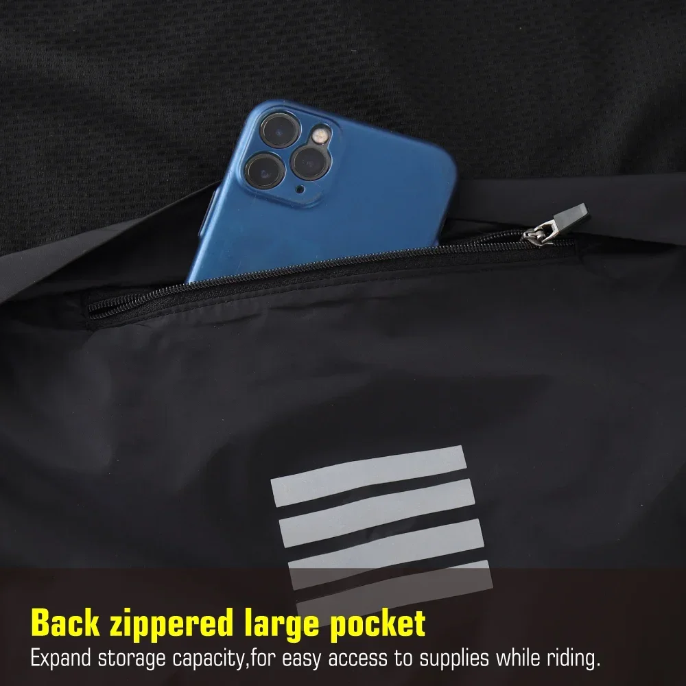 سترة KEMALOCE لركوب الدراجات مقاومة للرياح للرجال 2025 خفيفة الوزن بأكمام طويلة للدراجة من الجيرسيه باللونين الأسود والأصفر سترة واقية رياضية خفيفة الوزن