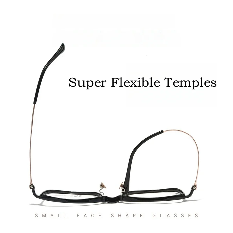 KIZN خفيفة للغاية موضة TR90 نظارات ريترو مربع فاخر التيتانيوم النقي النظارات الطبية البصرية إطار الرجال والنساء