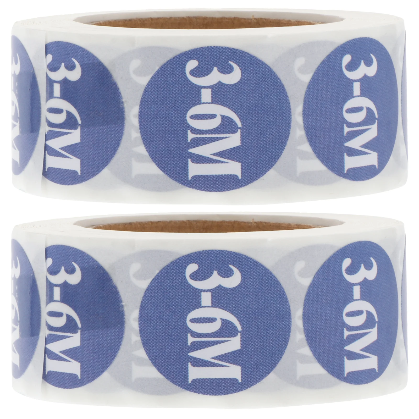 2 Rolls Affordable Baby Clothing Size Sticker Set Easy Peel Adhesive for Retail Store Wholesale Market