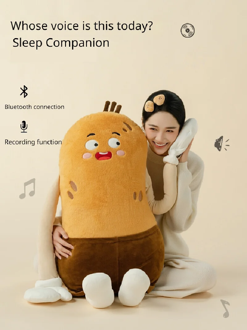 Hot Okya Potato King Hugging Patting Plush Toy Squishy Hug Soothing Sleeping Pillow Cushion Plushie Girlfriend Birthday Gift