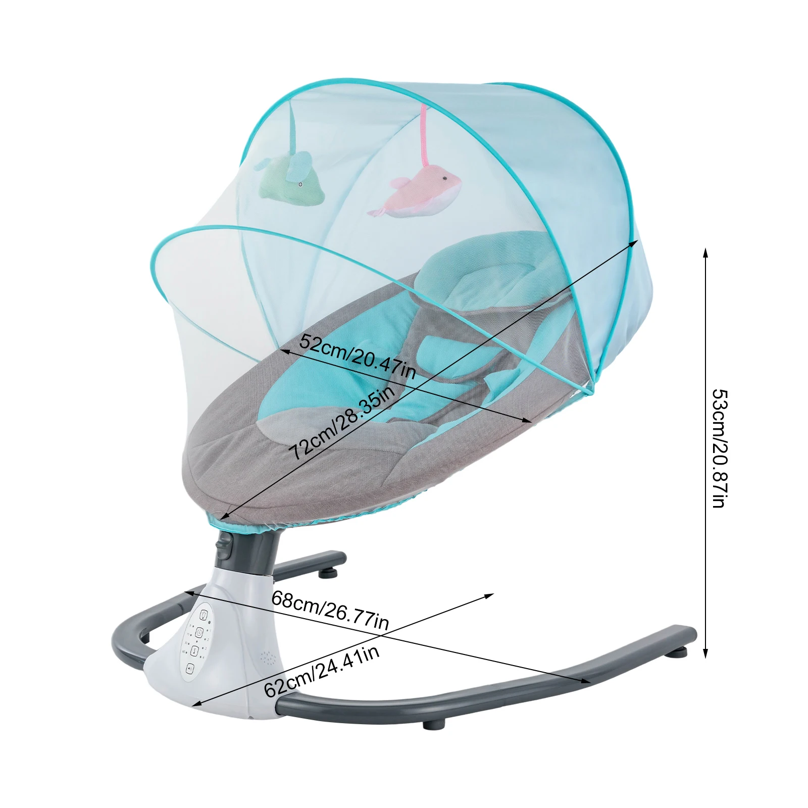 Baby Rocker Baby Schommel Stoel Elektrische Baby Wieg, Baby Automatische Schommelstoel