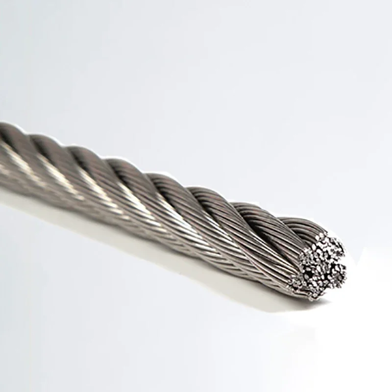 1 متر 7*19 6/8/10/12/14/16/18/20 مللي متر متعدد حبلا حبل ناعم 304 أسلاك الفولاذ المقاوم للصدأ حبل رافعة سلك حبل رفع حبل