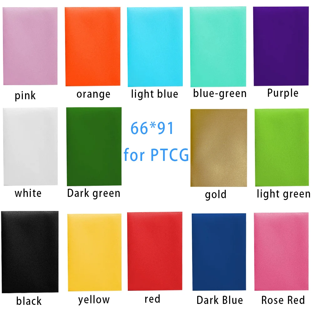 

50 шт., 66x91 мм, матовые рукава для карт для PTCG/игровых карт, коллекционные карточки/настольные игровые карты, защита для игровых карт