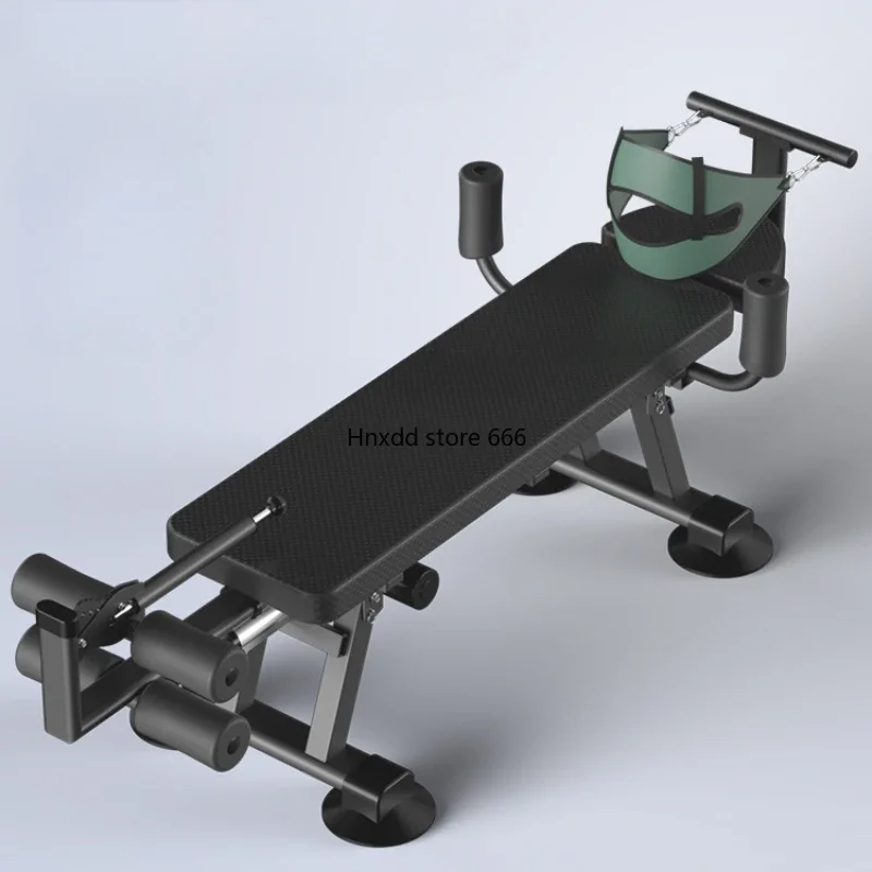 Intelligent Electric Height Increasing Leg Pulling Tensioner Fitness Cervical Spine Lumbar Traction Upside down Inversion Table