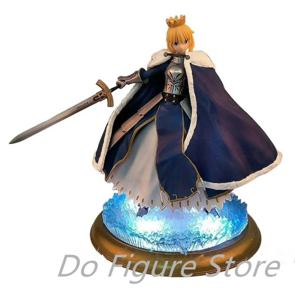 

Janpanese Anime Cartoon Fate Stay Night Altria Pendragon Action Figure Toy Desk Cake Car Showcase Decoration Collection Kid Gift