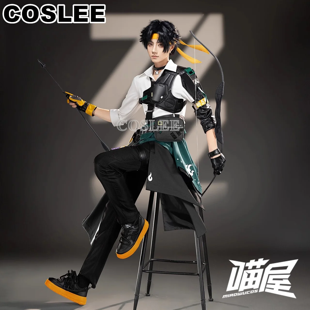 COSLEE Zenless Zone Zero Asaba HSO-S6 Game Suit Fashion Cool Uniform Cosplay Costume Halloween Party Outfit Men S-3XL New