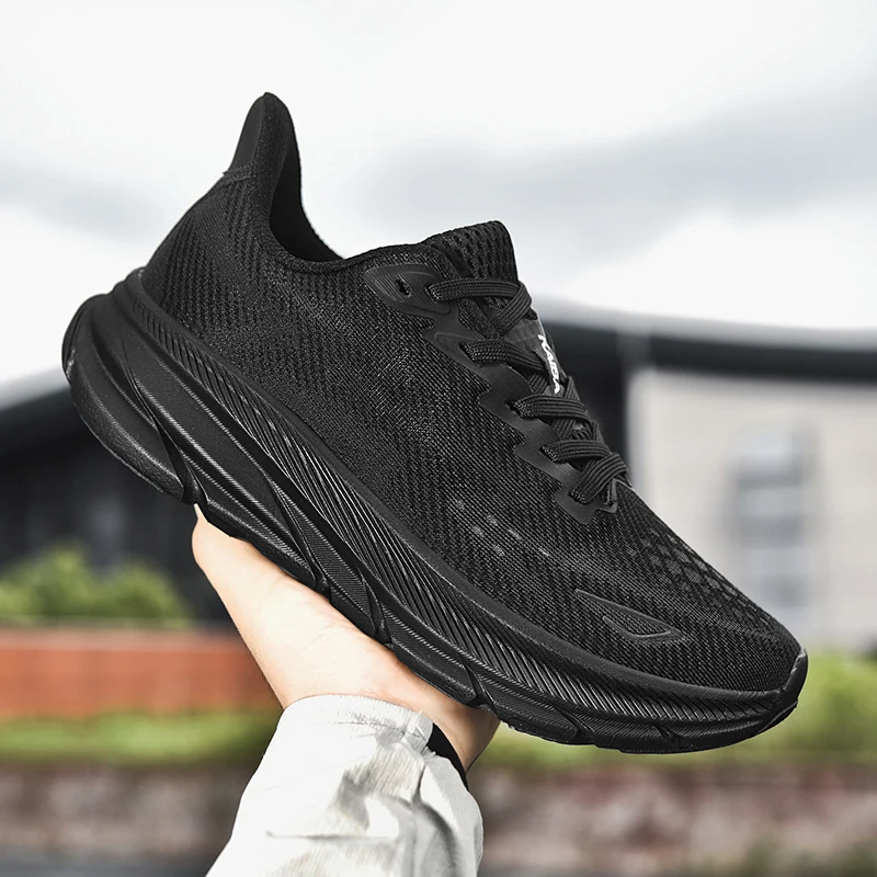 Men's Running Shoes Luxury shoes Couple Outdoor Sneakers Cushioning Breathable Mesh Off-road Trainer Shoes Race Non-Slip Fashion image 6